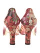 Gucci Blooms Print Leather Pumps