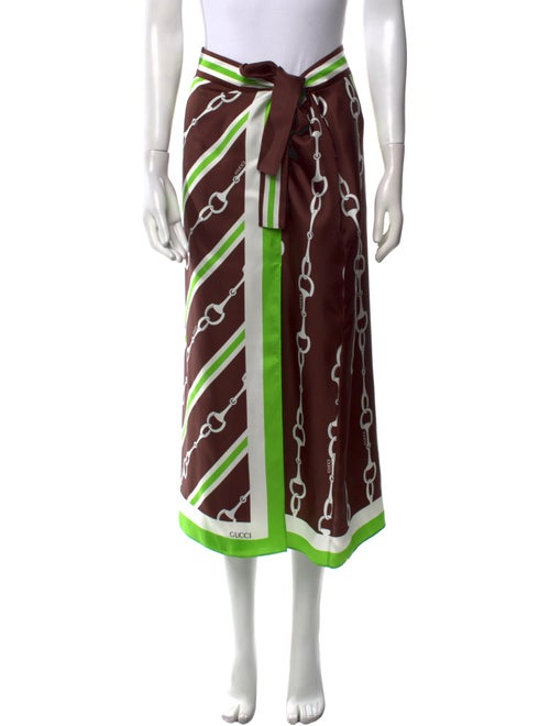 Gucci Silk Skirt