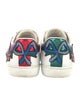 Gucci Web Accent Leather Sneakers
