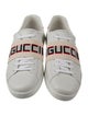 Gucci Sylvie Web Accent Leather Sneakers