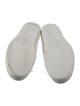 Gucci Sylvie Web Accent Leather Sneakers