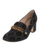 Gucci GG Logo Velvet Pumps