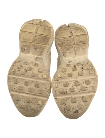 Gucci Leather Printed Chunky Sneakers