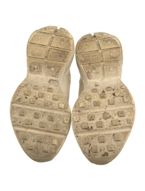 Gucci Leather Printed Chunky Sneakers