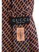 Gucci Pattern Print Silk Tie