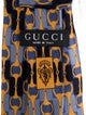 Gucci Pattern Print Silk Tie