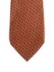 Gucci Pattern Print Silk Tie