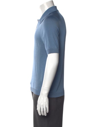 Gucci Silk Crew Neck Polo Shirt