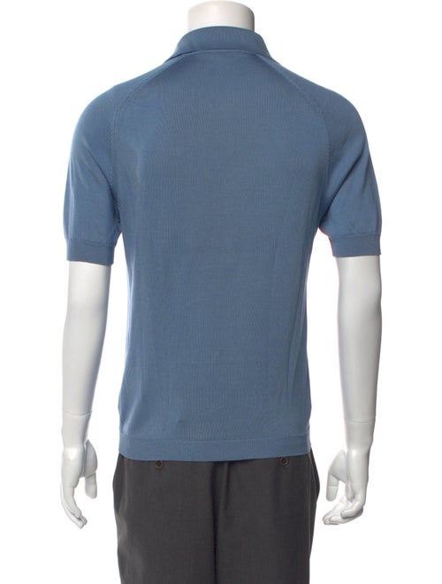 Gucci Silk Crew Neck Polo Shirt