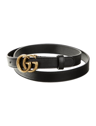 Gucci Skinny Leather Belt