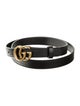 Gucci Skinny Leather Belt