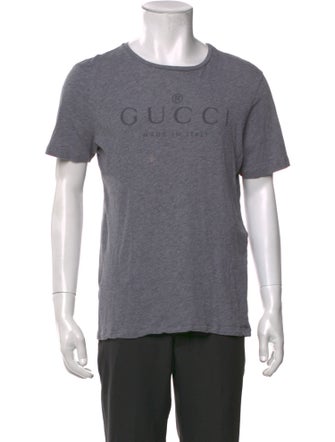 Gucci Signature Logo Graphic Print T-Shirt