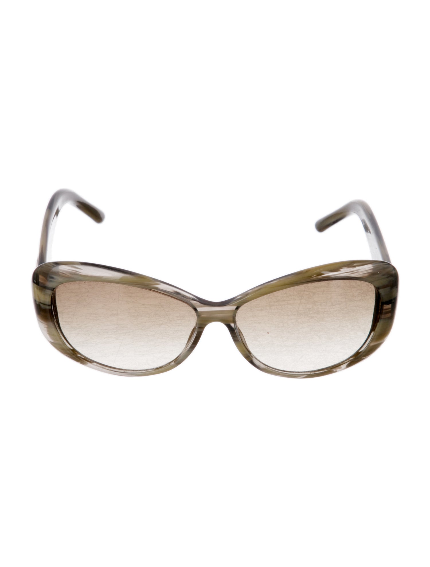 Gucci Double G Logo Cat-Eye Sunglasses