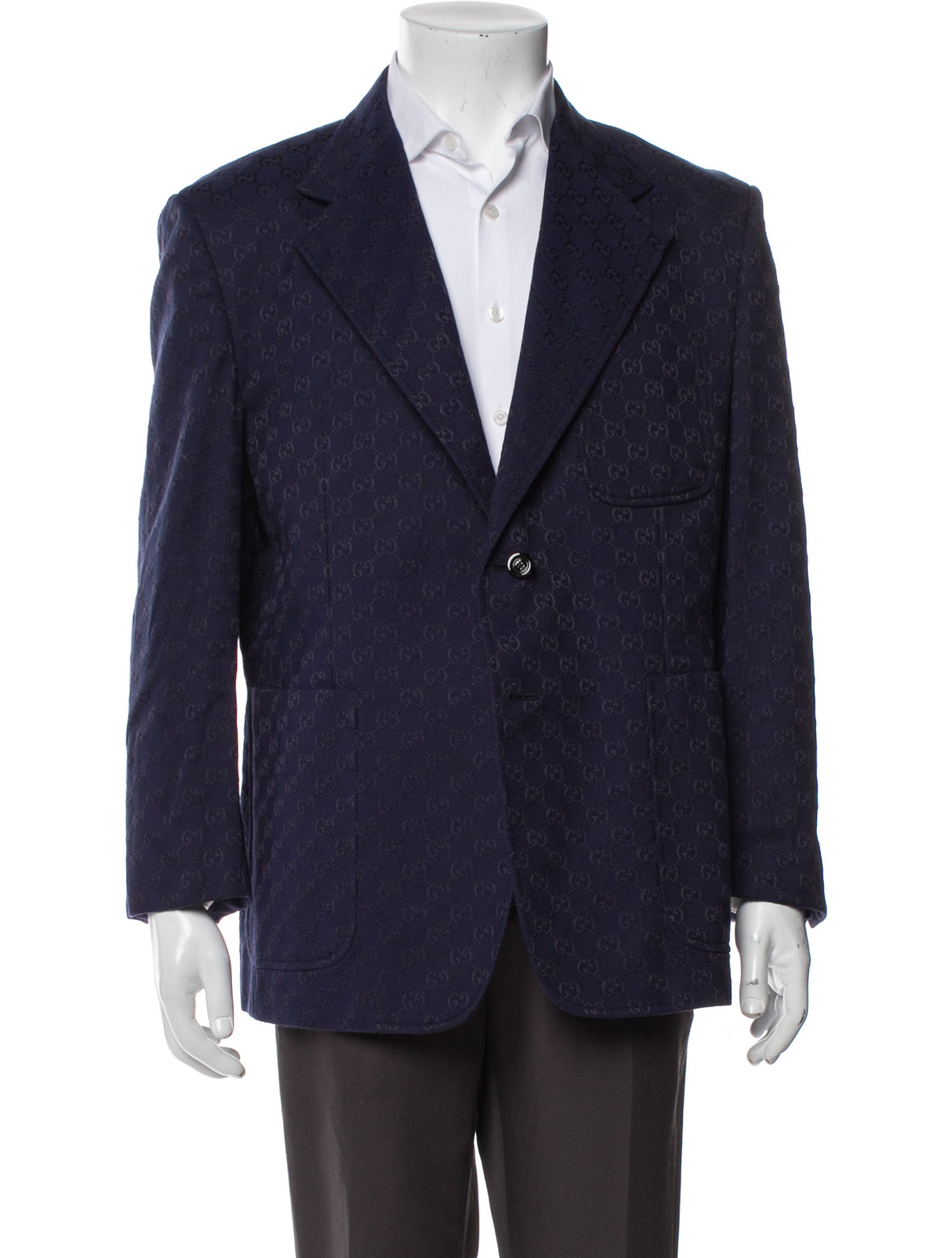 Gucci 2022 GG Canvas Blazer