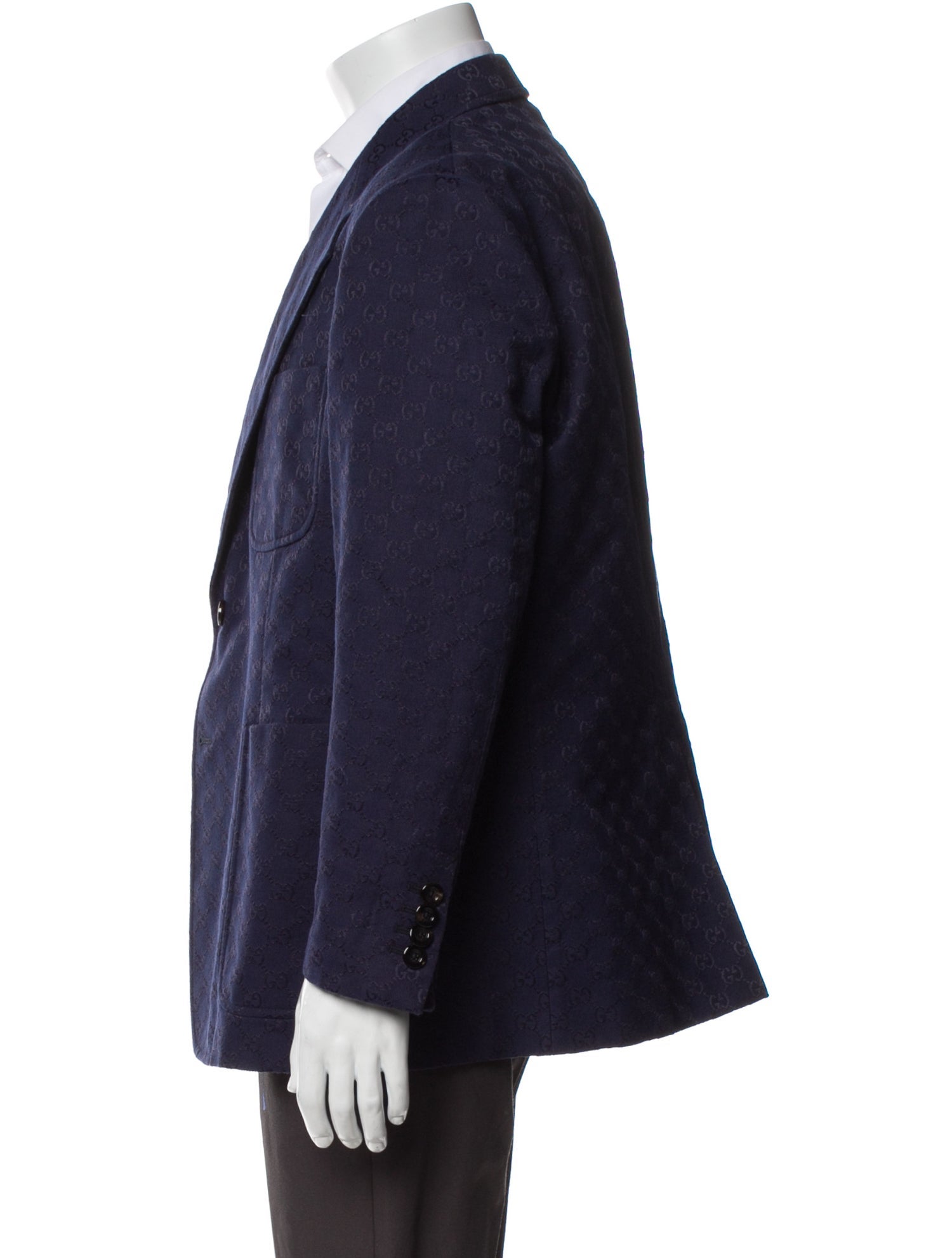 Gucci 2022 GG Canvas Blazer