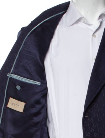 Gucci 2022 GG Canvas Blazer