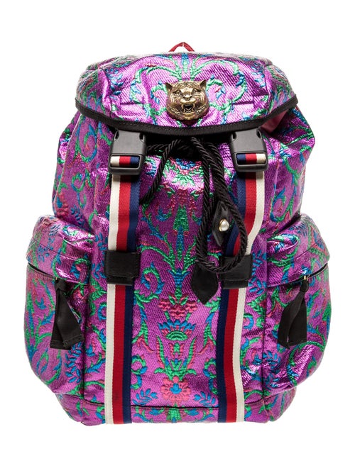 Gucci Faux Pearl Brocade Techpack