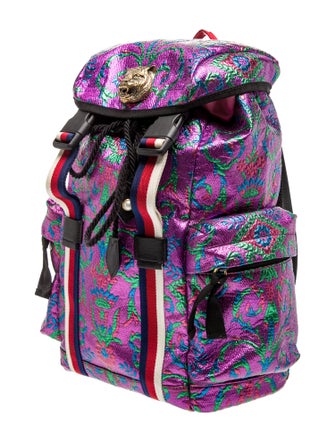 Gucci Faux Pearl Brocade Techpack