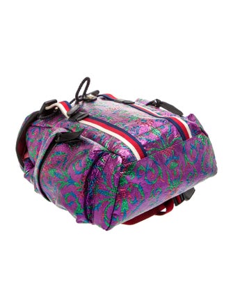 Gucci Faux Pearl Brocade Techpack