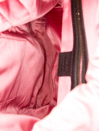 Gucci Faux Pearl Brocade Techpack