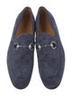 Gucci GG Logo Suede Loafers