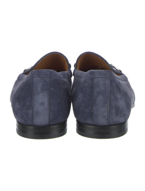 Gucci GG Logo Suede Loafers