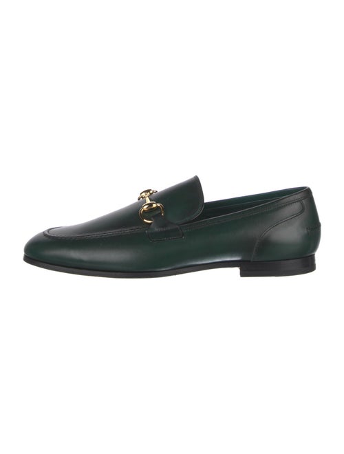 Gucci Horsebit Accent Leather Dress Loafers