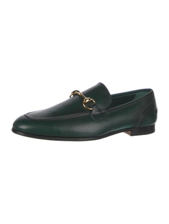 Gucci Horsebit Accent Leather Dress Loafers