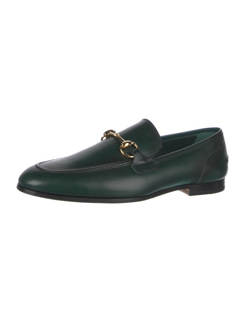 Gucci Horsebit Accent Leather Dress Loafers
