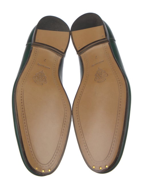 Gucci Horsebit Accent Leather Dress Loafers