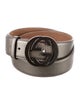 Gucci Interlocking G Logo Leather Belt