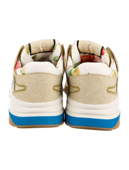 Gucci Web Accent Glitter Sneakers