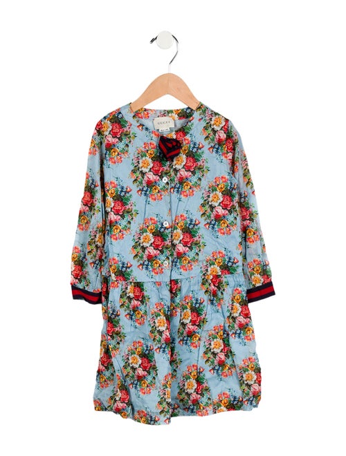 Gucci Girls' Josephine Print Dress