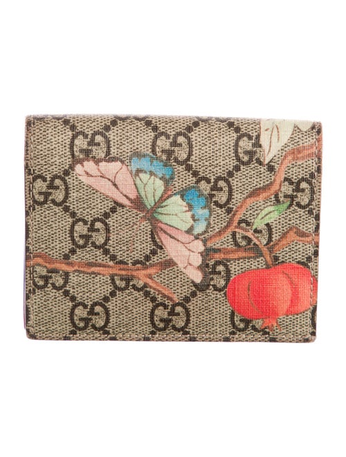 Gucci GG Supreme Compact Wallet
