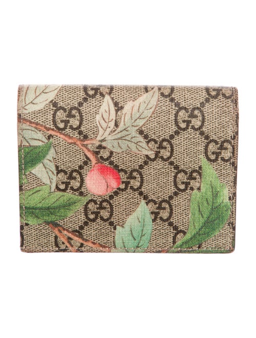 Gucci GG Supreme Compact Wallet