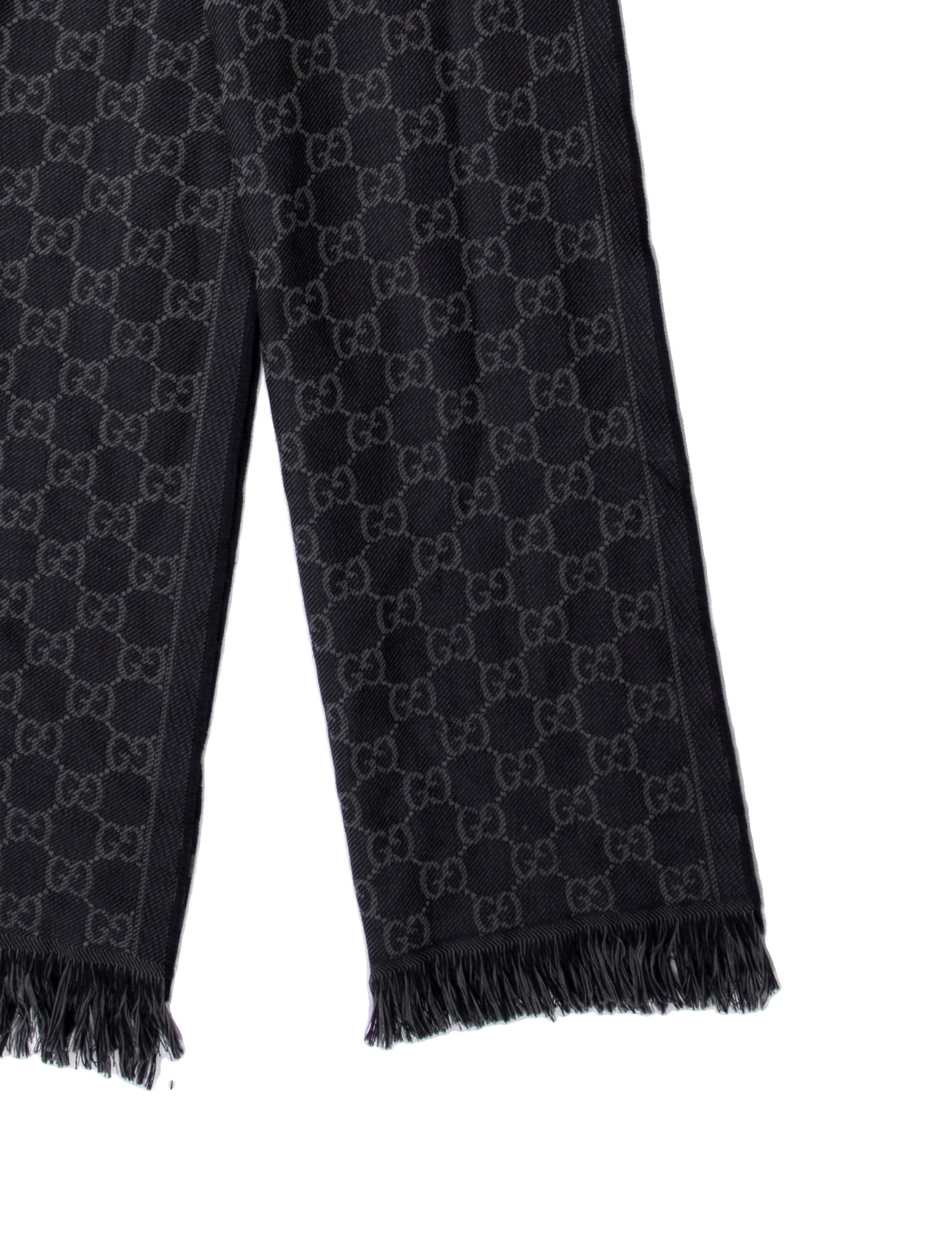 Gucci Wool Printed Scarf