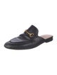 Gucci Horsebit Accent Leather Mules