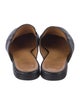 Gucci Horsebit Accent Leather Mules