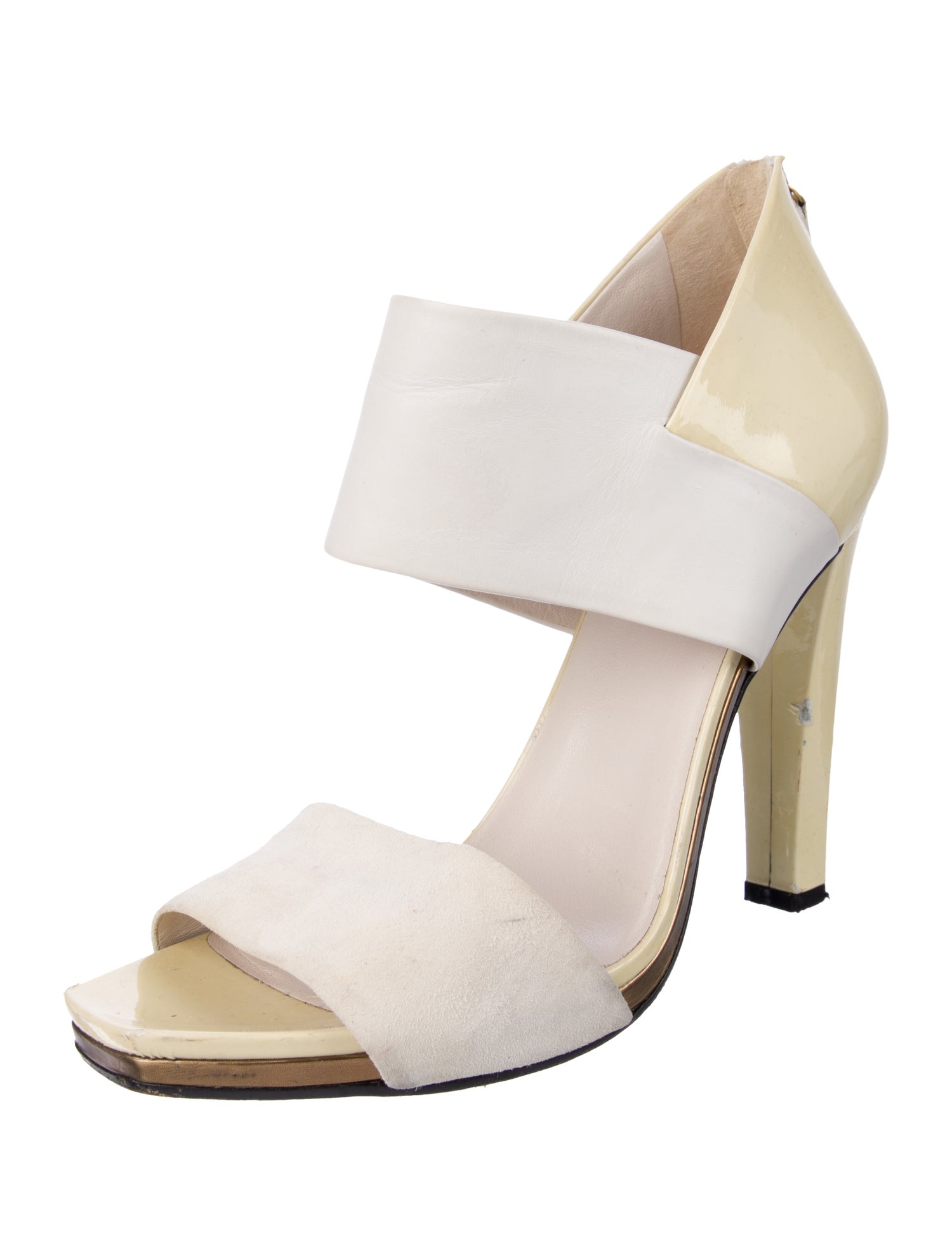 Gucci Patent Leather Sandals