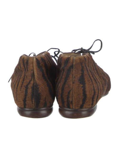 Gucci Ponyhair Animal Print Oxfords