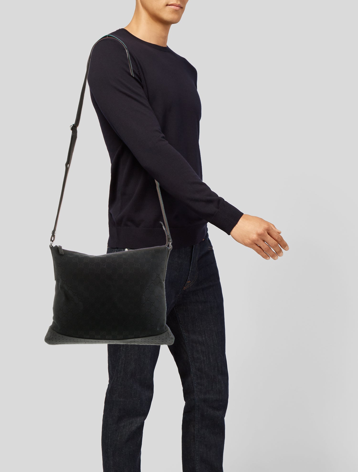 Gucci GG Canvas Messenger Bag