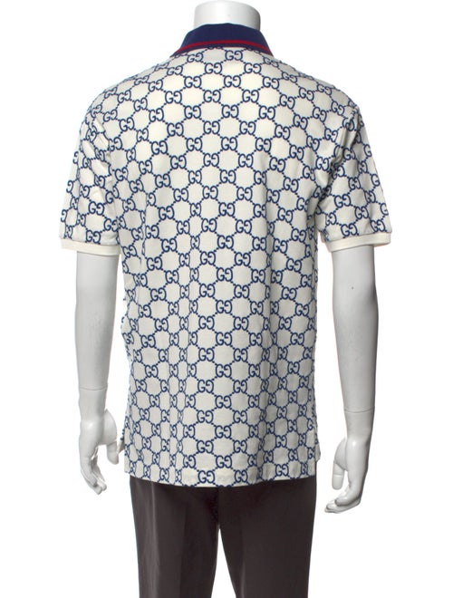 Gucci GG Logo Collar Polo Shirt