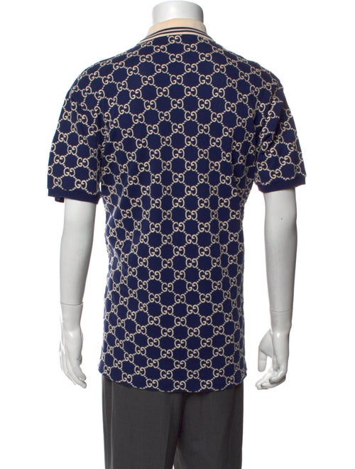 Gucci 2022 GG Supreme Polo Shirt