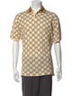Gucci 2022 GG Supreme Polo Shirt