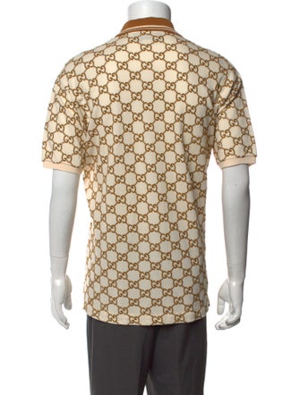 Gucci 2022 GG Supreme Polo Shirt