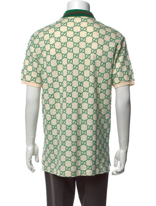 Gucci GG Logo Collar Polo Shirt