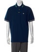 Gucci Web Accent Wool Polo Shirt