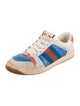 Gucci Web Accent Leather Sneakers