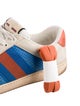 Gucci Web Accent Leather Sneakers