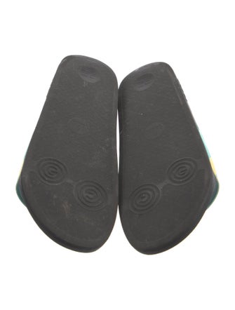 Gucci Interlocking G Logo Rubber Slides